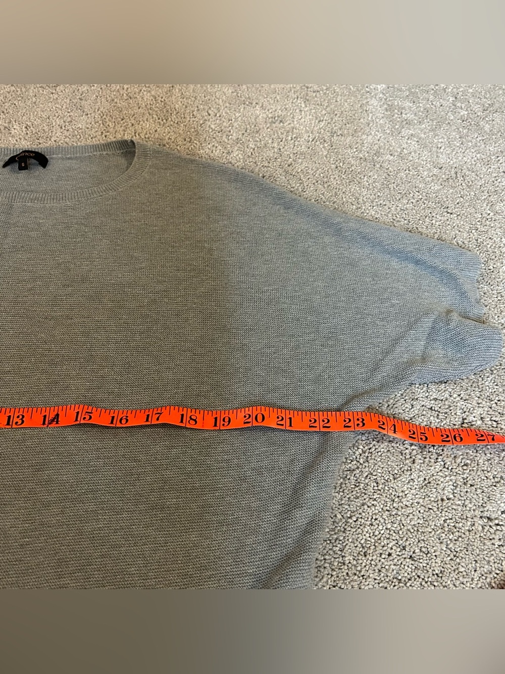 Quince dolman sleeve sweater - gray - Picture 3 of 7